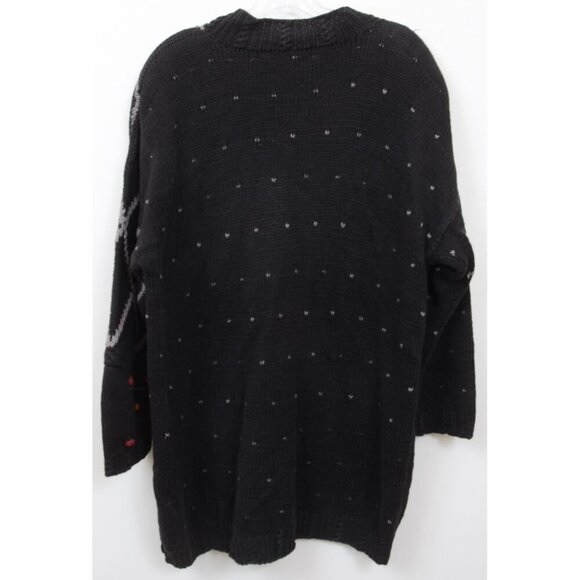 Vintage Jennifer Reed Too Hand Knitted Wool Sweater Plus Size 2X - Picture 7 of 8